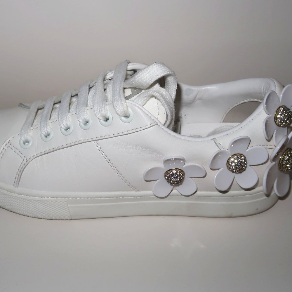 Marc Jacobs White Daisy Sneaker